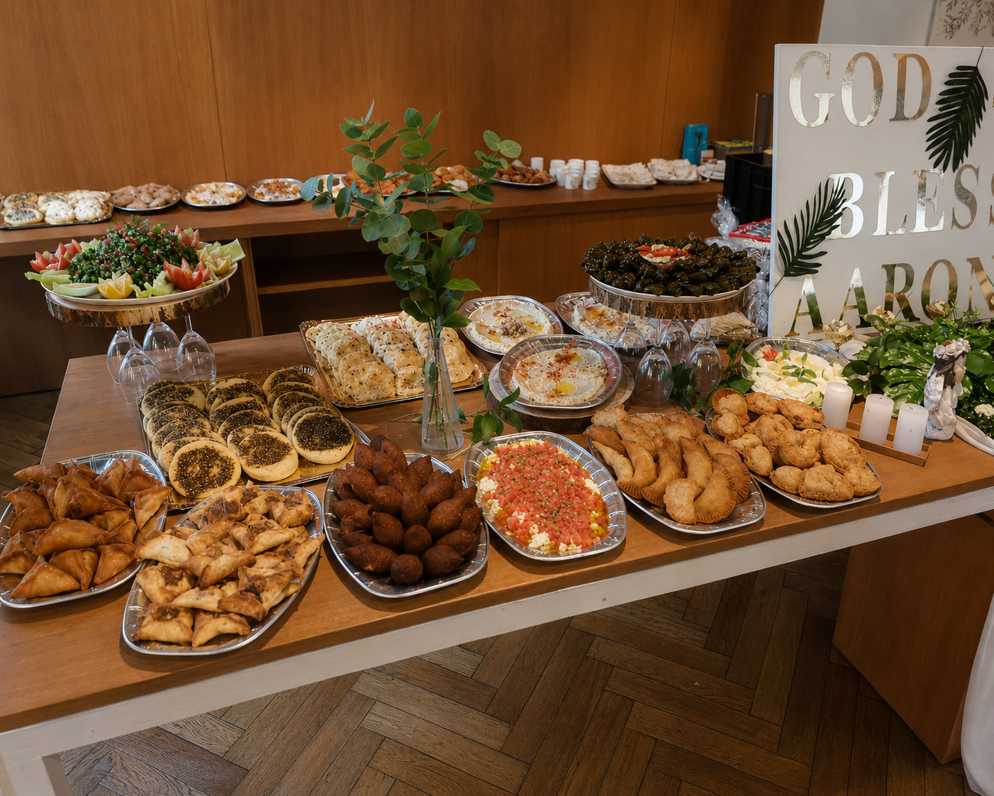 Grand buffet traiteur libanais pour événement